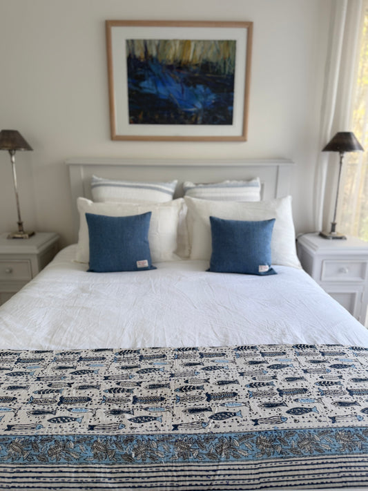 Sammy Duo Flip Silk + Linen Pillow Case