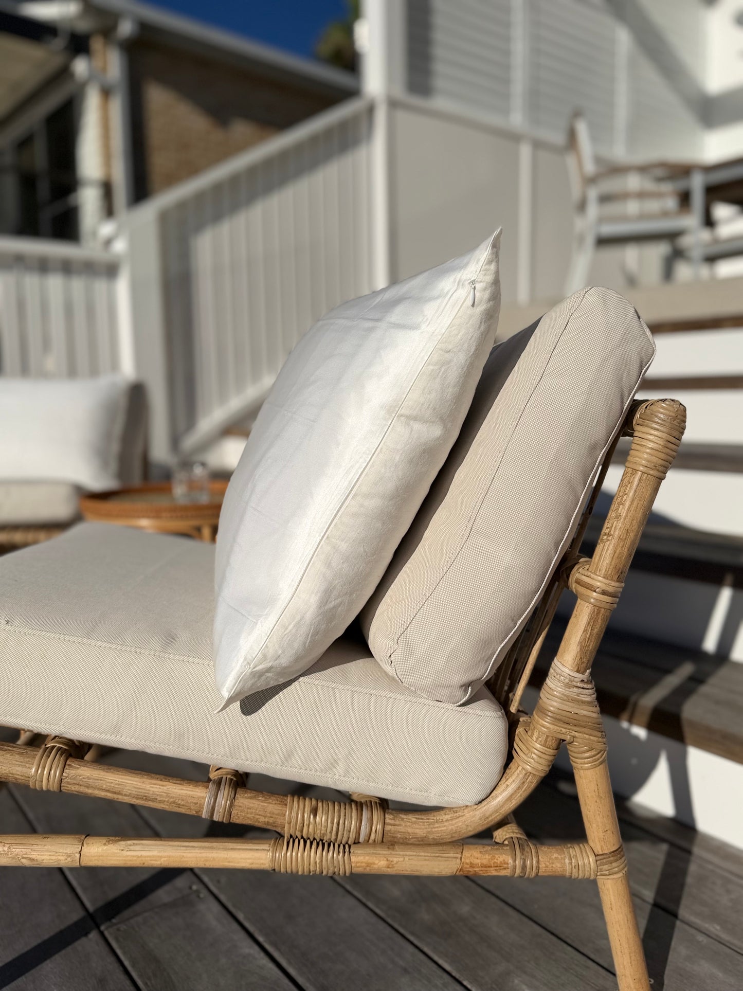 Sammy Duo Flip Silk + Linen Pillow Case