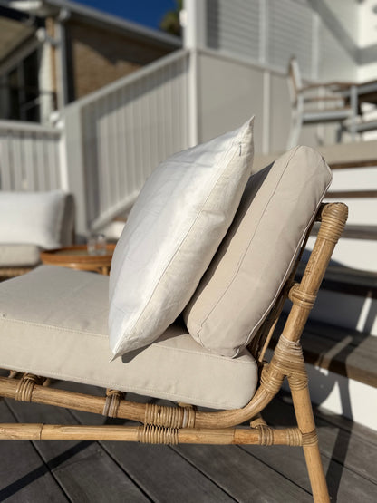 Sammy Duo Flip Silk + Linen Pillow Case