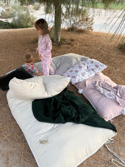 Blush Harrison Small Linen Bed