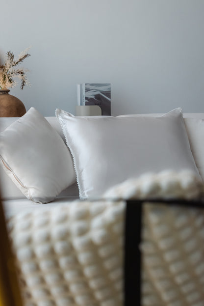 Sammy Duo Flip Silk + Linen Pillow Case