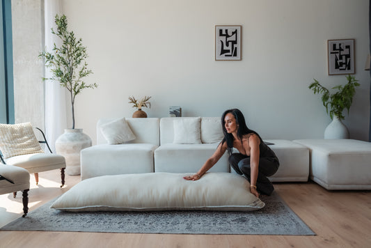 Linen GiGi Large Linen Floor Bed