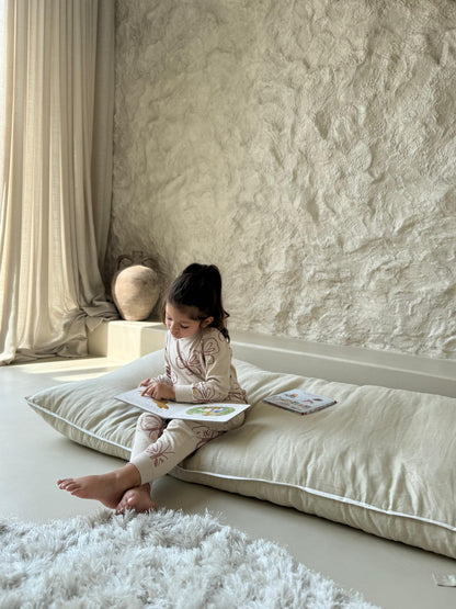 Linen GiGi Large Linen Floor Bed